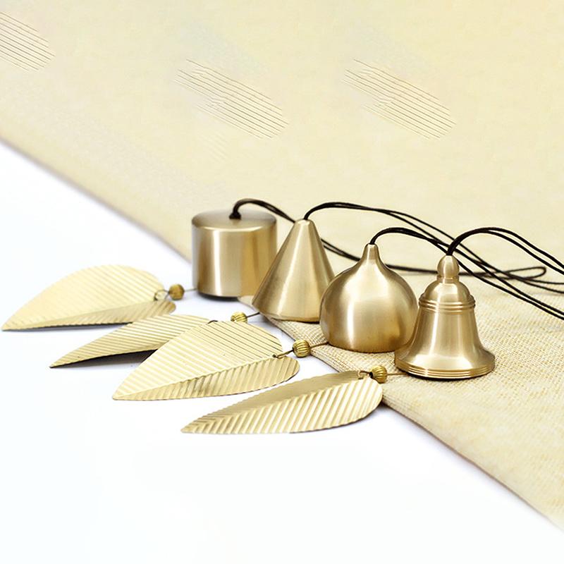 Japanese Copper Wind Chimes - Handcrafted Outdoor Garden Bells with Melodic Tone for Yard & Home Decor