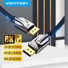 Vention DisplayPort 1.4 Cable 8K@60Hz High Speed 32.4Gbps Display Port Cable for Video PC Laptop DP 1.4 Display Port 1.2 Cable