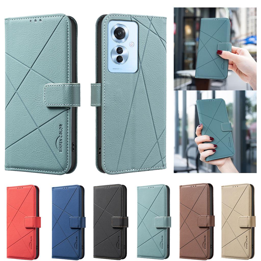 Магнитный откидной кожаный чехол для OPPO Reno 13F 5G Reno 11F 5G Reno 7Z Reno 5F Reno 5Z 5G Чехол со слотом для карт и подставкой Funda