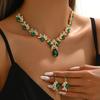 Fashion  Jewelry Set Necklace Earrings For Women Ladies