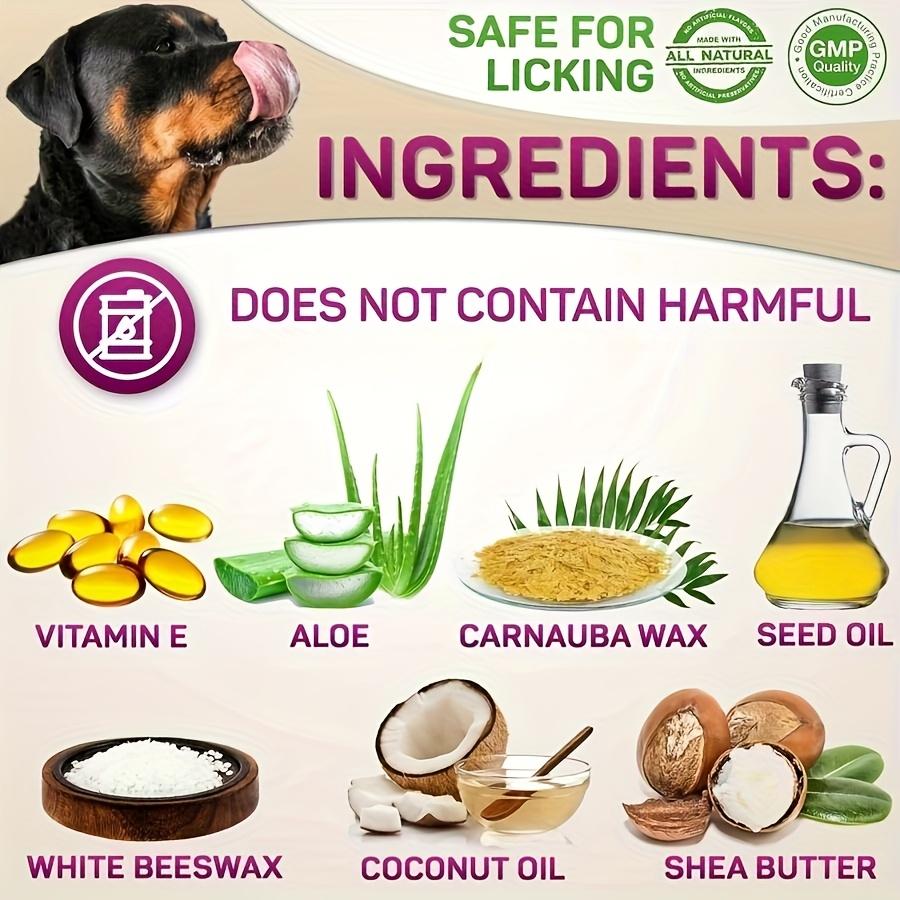 Увлажняющий крем для лап домашних животных создает невидимый барьер для защиты и лечения сухих и потрескавшихся лап - содержит витамин Е и ингредиенты