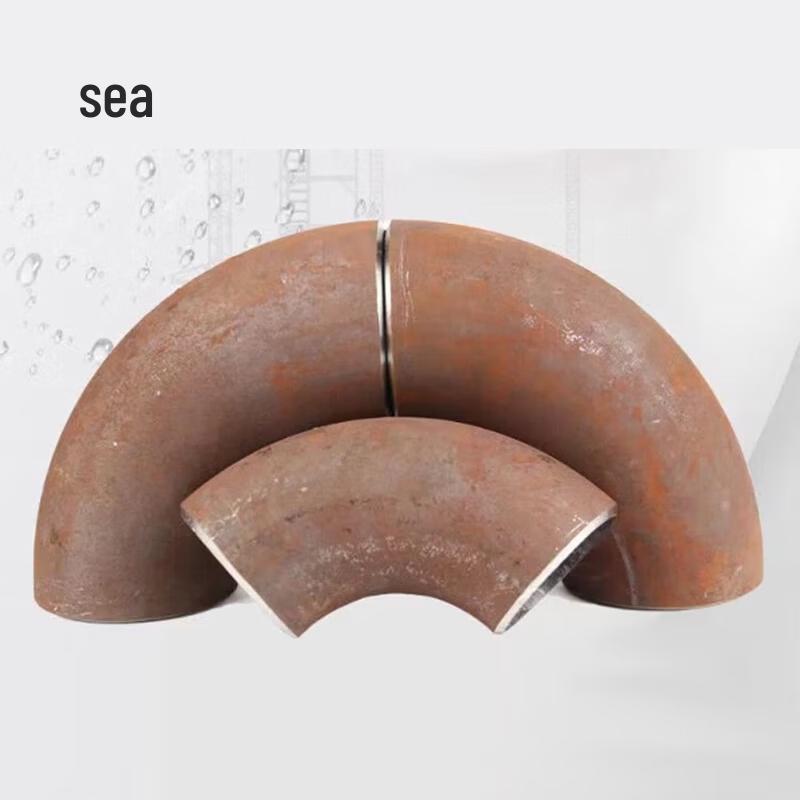 Бесшовная стальная 90° сварная отвод