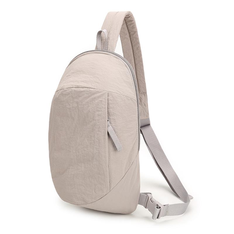 Сумка через плечо Спортивная нагрудная сумка для улицы Большой вместимости Однотонная сумка на плечо