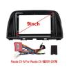 Android Navigation System with Trim Frame & Wiring for 2011-2017 Mazda CX-5