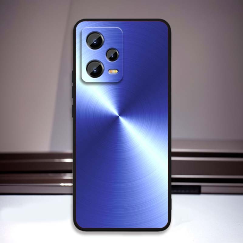 Арт цветной светящийся узор Чехол для телефона Для Xiaomi Redmi Note 15 14 13 12 12S 11E 11 11S Pro Plus 4G 5G Черный Мягкий ТПУ