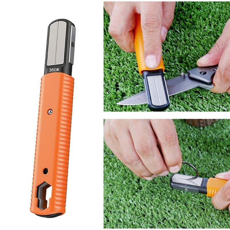 Садовый инструмент, лезвия, точилка для заточки лезвий газонокосилки, садовые секаторы, мачете, ножницы для живой изгороди, ножницы, топоры