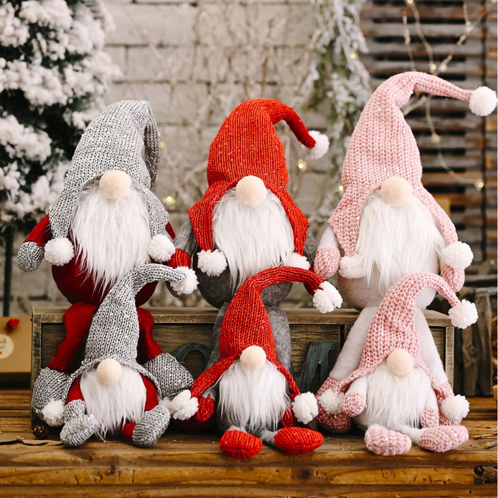 Xmas Gnomes Santa Christmas Decorations Tree Hanging Doll Home Decoration