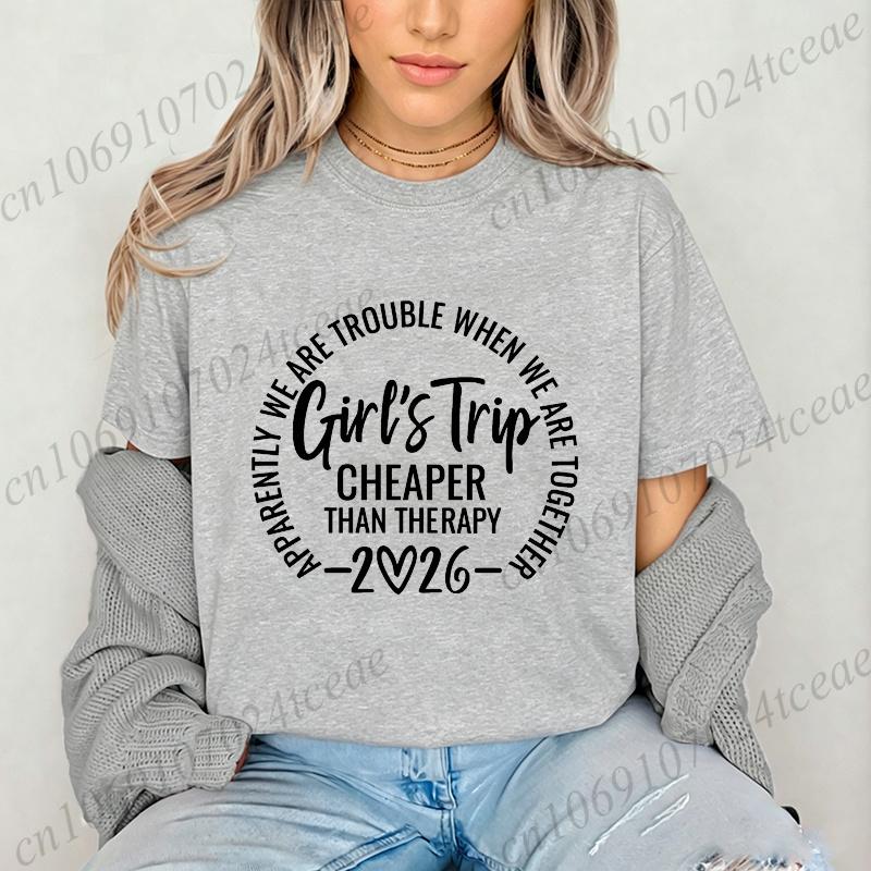 Girls Weekend TshirtGirls Trip 2026 TShirtsMatching Travel TeesBesties Unisexs ClothingFriendships Making New Memories Top