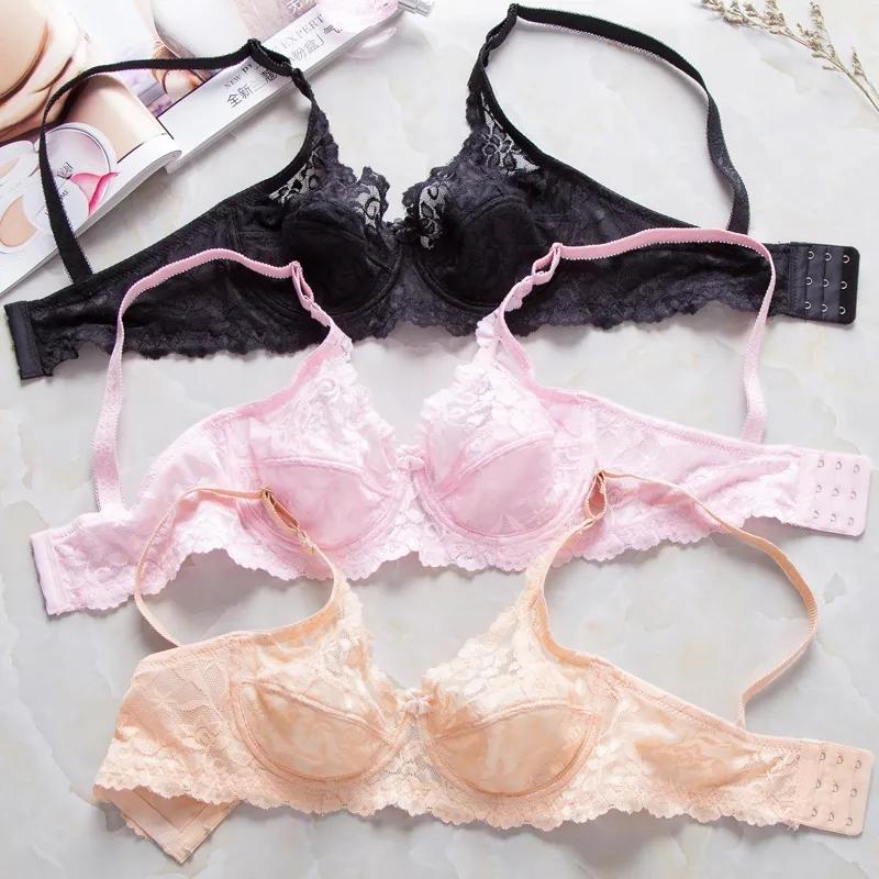 Кружевной бюстгальтер, короткий сексуальный бесшовный бюстгальтер, прозрачный беспроводной бюстгальтер, нижнее белье для женщин, нижнее белье