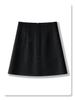 Gray Sequin A-line Midi Skirt: Spring 2025 Women's Petite Bodycon Design