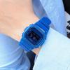 Casio G-Shock Сотрудничество с Absolut Ограниченная серия Летние Полупрозрачные Кварцевый механизм Ремешок из каучука Часы Мужские Часы Черные DW-5600SB-2PRABS