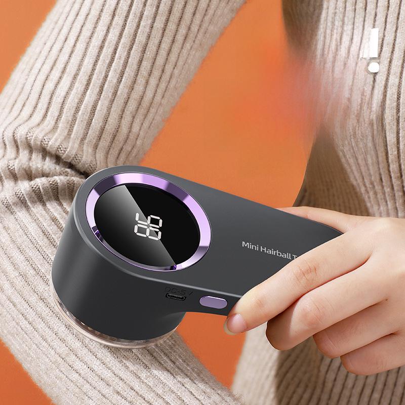 Digital Clothes Lint Remover with Display - Household Lint & Hair Shaver.