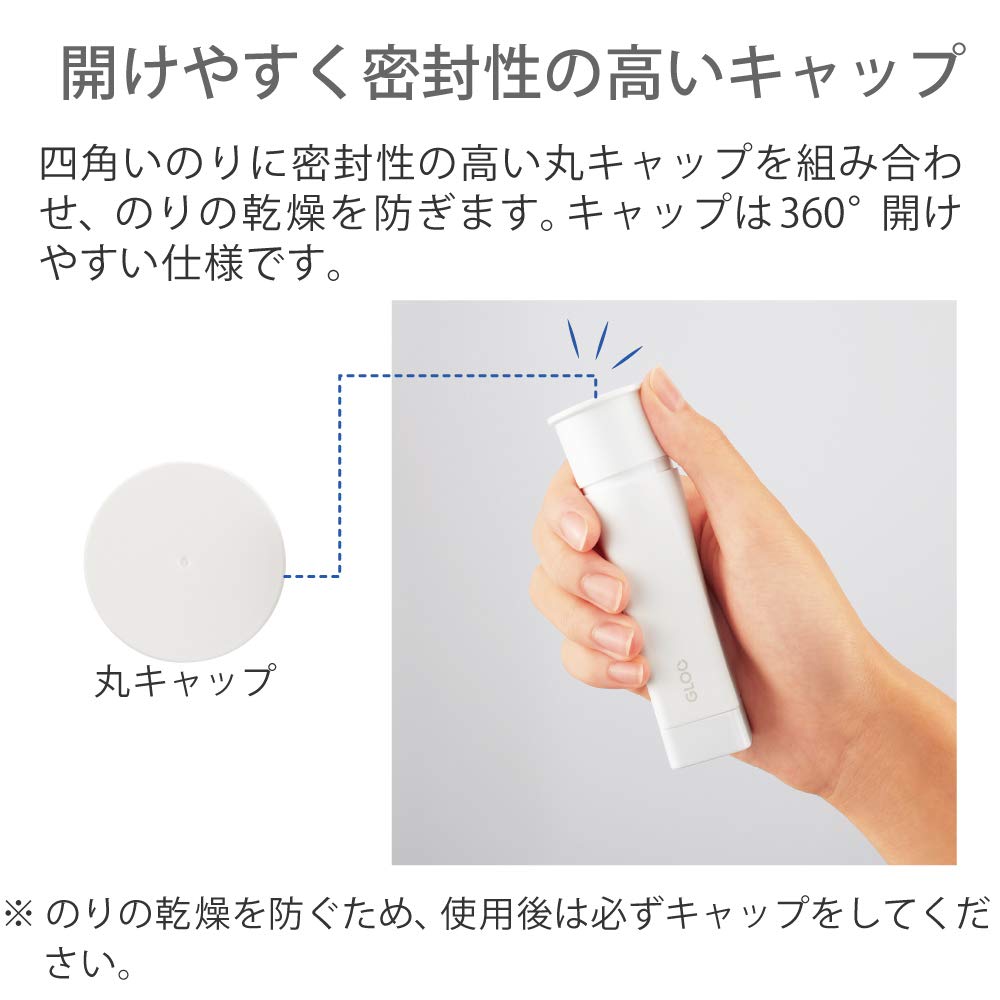 Kokuyo GLOO Stick Glue T-G302-3P Strong Hold M Size 3 Pieces