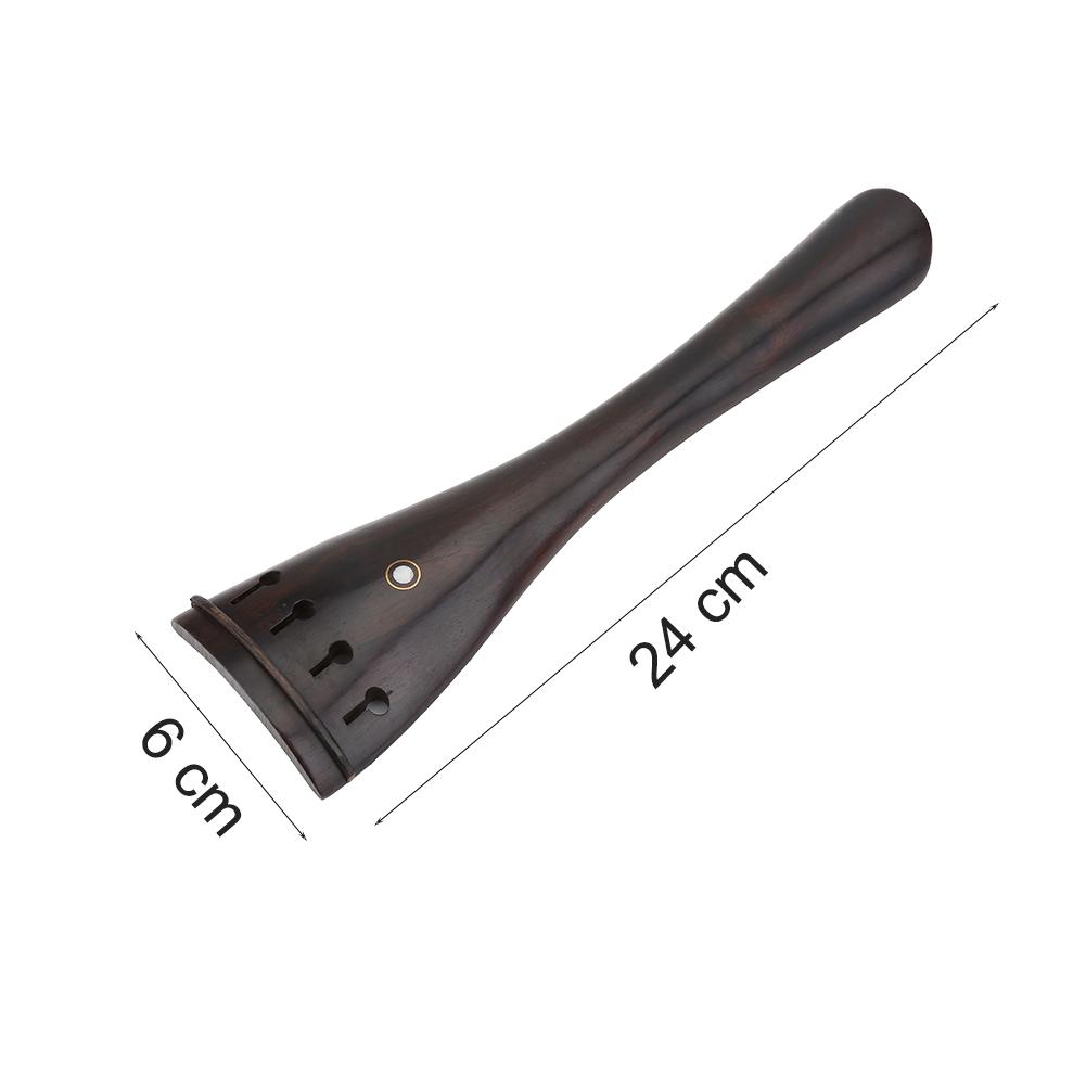 Ebony Wood Cello Tailpiece Musical Instruments Accessories for 3 4 4 4 Cello