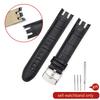 Для часов Swatch из воловьей кожи с пряжкой-бабочкой, мягкие удобные аксессуары, мужские 21 мм Yrs403 412 402G дугообразные ремешки для часов