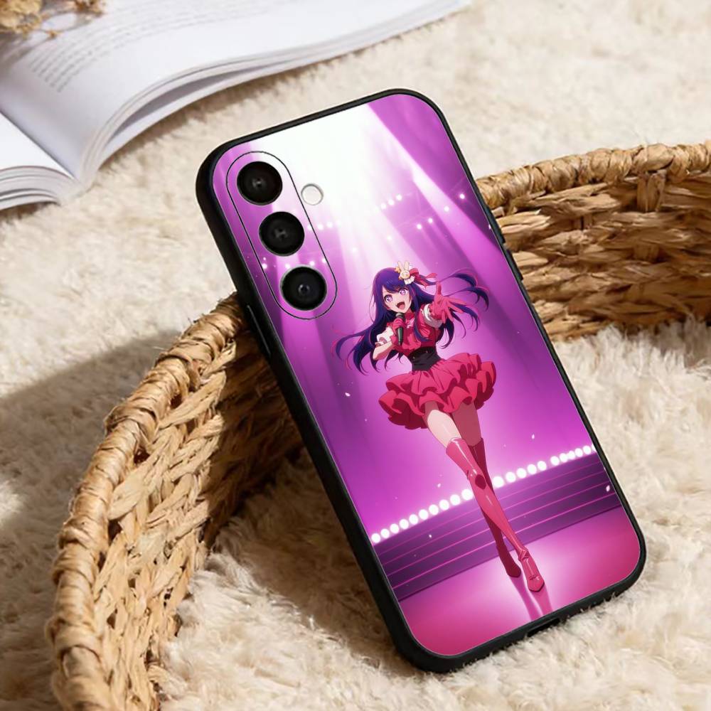 Чехол для телефона с аниме O-Oshi No Ko для Samsung Galaxy A91,80,73,72 ,71,53,52,32 ,31,22,21s,20, Мягкий черный чехол