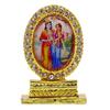 Lord Krishna Radha Portrait Gift Religious Deity Car Dashboard Table Decor