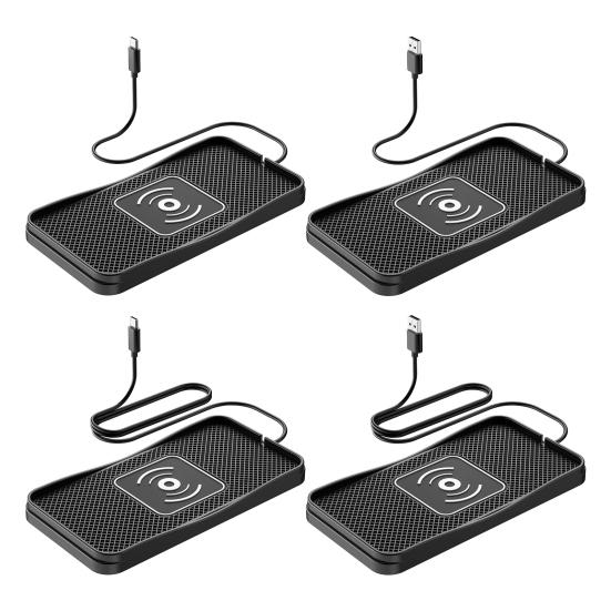 Car Wireless Charger Pad 20W Fast Charging Reusable Wireless Charger Quick Charge Adapter for