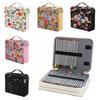Zipper Pencil Holder 120 Slots Pencil Case Organizer High Quality Colored Pencil Case  for Artist