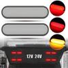 2x Car Truck Trailer DRL LED Light Bar Brake Flowing Turn Signal Stop Tail Strip