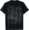 Astronomy Constellations Map Stars Galaxy Celestial Gift Unisex T-Shirt