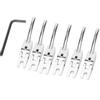 6Pcs Guitar Bridge String Saddles for Tremolo Bridges Musical Instrument Accessories