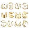 Изысканный Ear Cuff серьга с декором из страз для Женского уха Летнее Поступление Рождественский Ювелирный Подарок