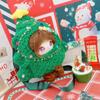 Christmas Tree 20CM Cotton Doll Clothes Crossbody Plush Toys Clothes  20cm Cotton Doll