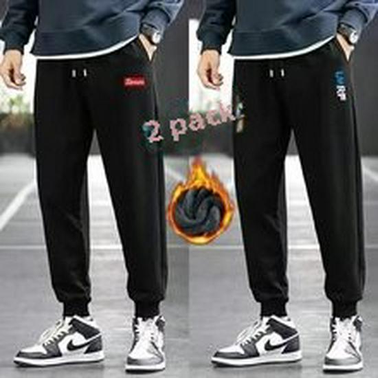 Мужская толстовка Chaolun с капюшоном на бархатной подкладке и спортивный комплект из двух предметов из флиса