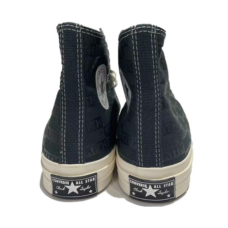 KITH x Converse Chuck Taylor All Star 1970-х Удобные Повседневные Модные Универсальные Высокие Кеды Унисекс Темно-Зеленые