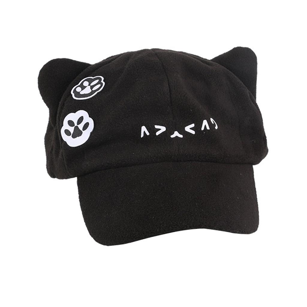 Косплей бейсболка с кошачьими ушками для подростков, девочек, женщин, забавная шапка с ушками, Y2K хип-хоп шапка, все сочетающаяся шляпа от солнца, головной убор на Хэллоуин