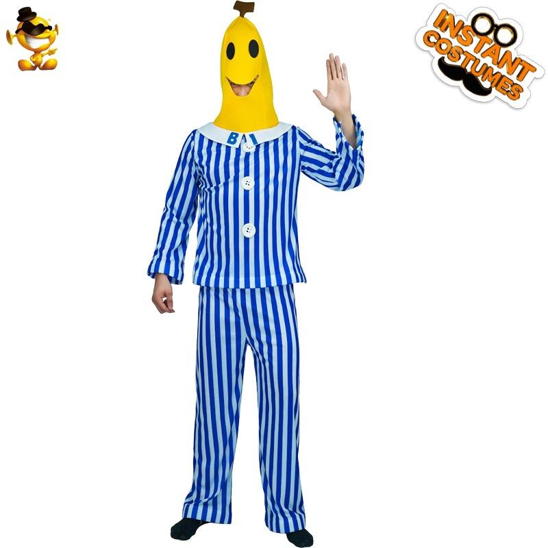 Halloween Carnival Adult Men's Sick Banana Costume Masquerade cos Role-playing costume distribution wholesale