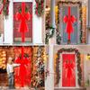 Deluxe Luxury Red Full Door Bow Christmas Bows Full Decoration Kit Ribbon Wrap