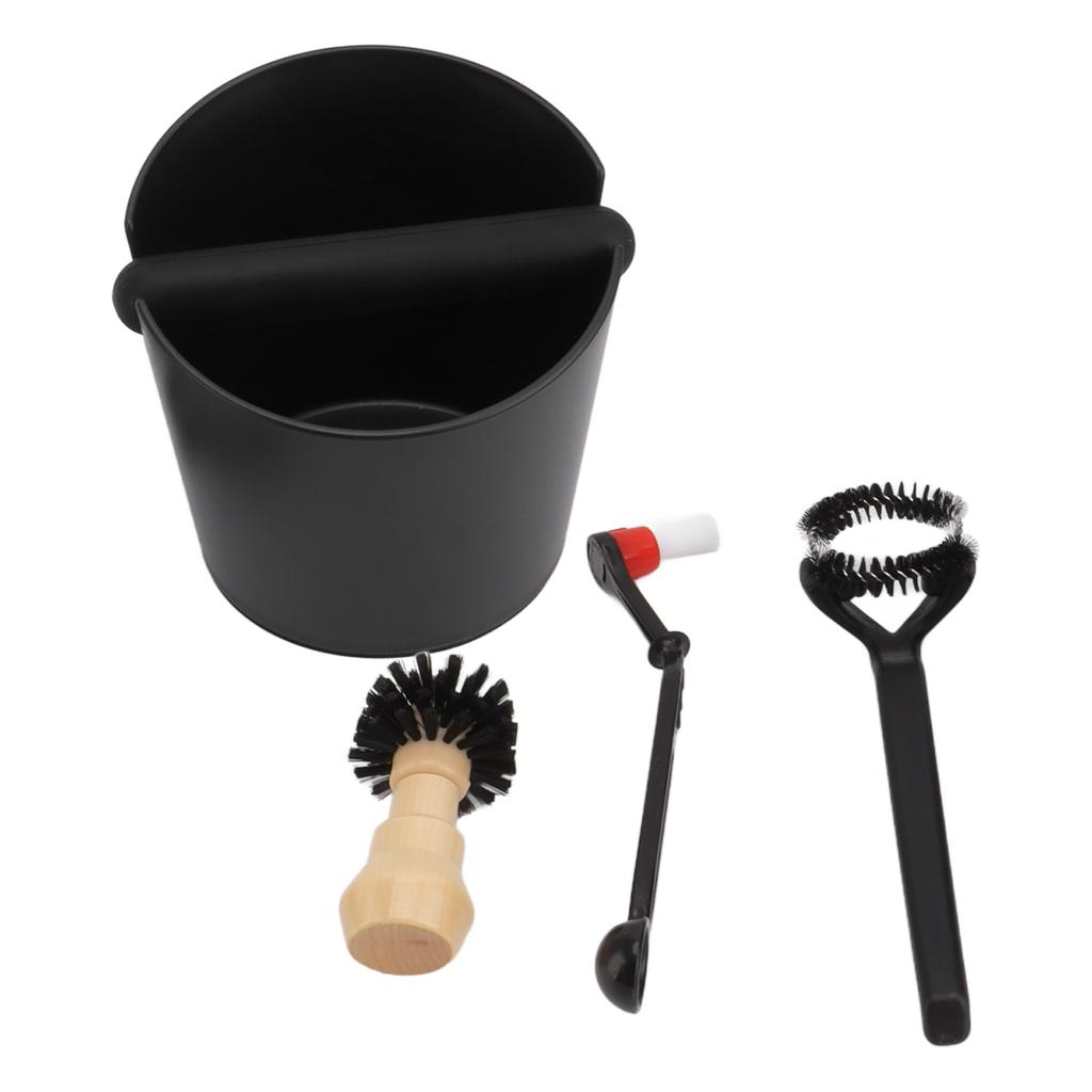 Кофейный ящик для мусора с ударопоглощающим эффектом, прочный контейнер для кофейной гущи со съемным ударным бруском, эффективный