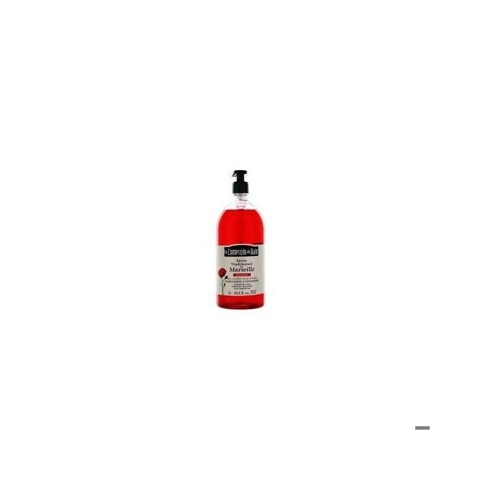 Le comptoir du bain savon traditionnel de marseille coquelicot 1L