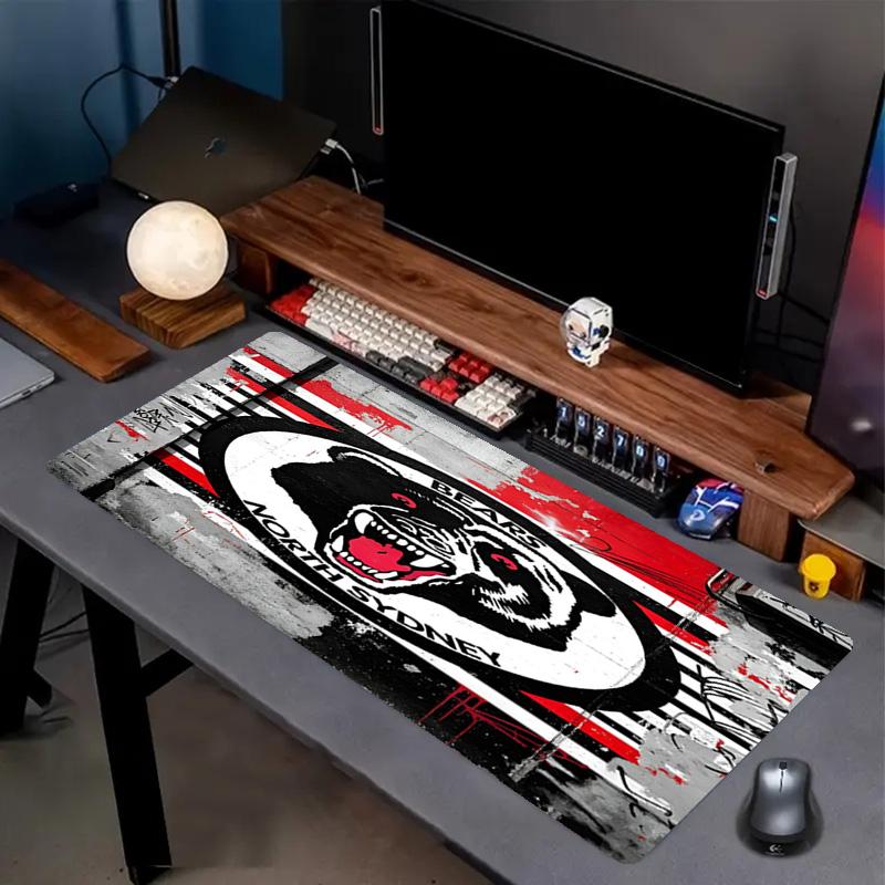 North Sydney Bears Print Mouse Pad, Anti‑Slip Desktop keyboard Mat, for PC Laptop Gaming Working Daily Use, Cool Festival Surprise Gift
