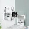 Easy To Install Mail Organizer Metal Mesh Wire Basket Portable Foyer Storage Shelf  Desktop