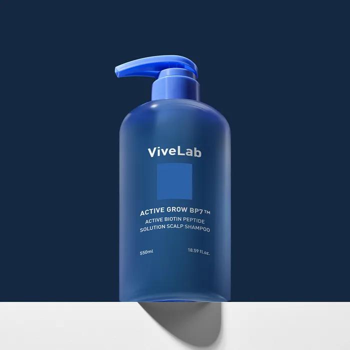 VIVE Lab Active Biotin Peptide Shampoo 550ml 2-Set