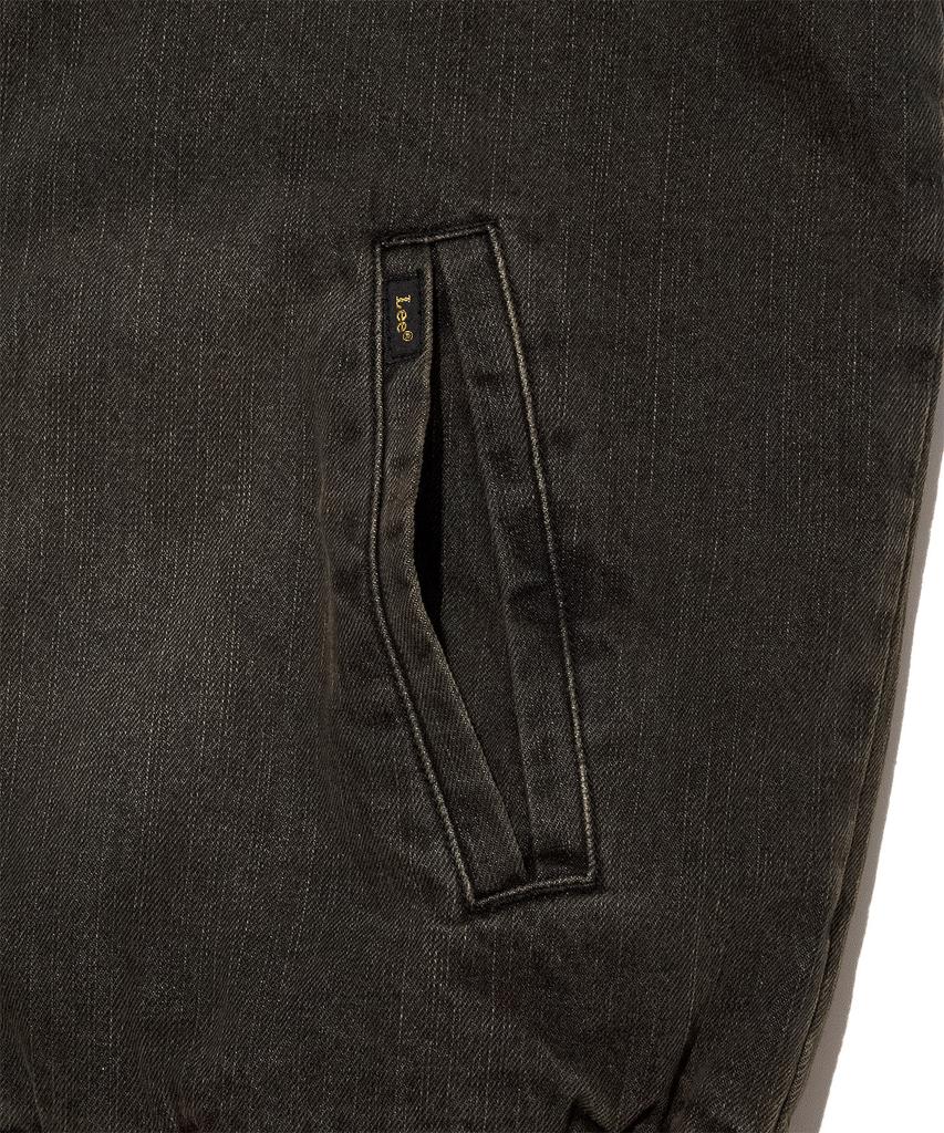 LEE Boa Denim Hooded Jumper Black