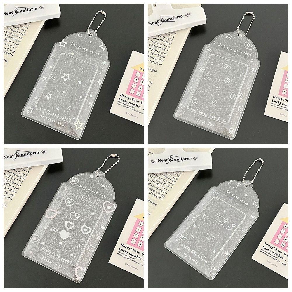Transparent Small Card Album Card Sleeve Star Album Cute Idol Photocard Holder Student