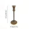 1PC Golden Candlestick Candle Stick Stand Candle Holder Iron Geometric Retro Living Room Bar