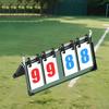 Sports Scoreboard Flip Numbers Score Board Professional Portable Tabletop for