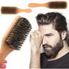 Щетка для бороды, мужская специальная щетка для чистки из цельного дерева с длинной ручкой, щетка для укладки волос, щетка для укладки волос