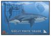 ЛЕГКАЯ МОДЕЛЬ Pegasus Hobby Масштаб Белая акула с дайвером и Самый сильный охотник моря 1/18 Клетка,