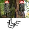 Trail Camera Mount On Tree Strong Iron Art Tracking Camera Holder Bracket for Hunting Easy Installation Screw Mounting Bracket Hunting Accessories