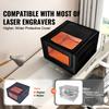 SucceBuy Laser Engraver Enclosure 800x800 Mm Flame Retardant & Fireproof Protective Cover, Insulates Smoke, Noise&Eye Protection