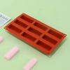 Новые инструменты для выпечки 9-ячеечная силиконовая форма 3D в форме палочки полуцилиндрической длинной полоски форма для шоколада трюфеля мусса торта десерта