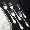 304 Stainless Steel Fork Table Fork Dessert Fork Tea Fork Fruit Fork Supplies Laser