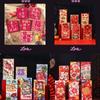 6Pcs Cartoon Snake Packet Envelopes 3D Blessing Pocket New Year Supplies Red Packet  Spring Festival