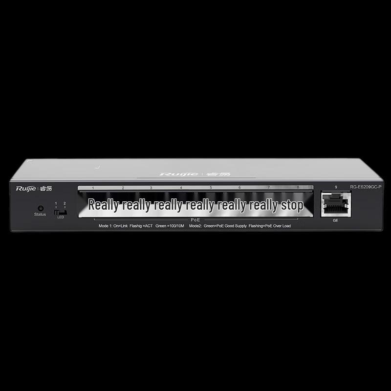 Ruijie 8-Port Gigabit PoE Managed Switch